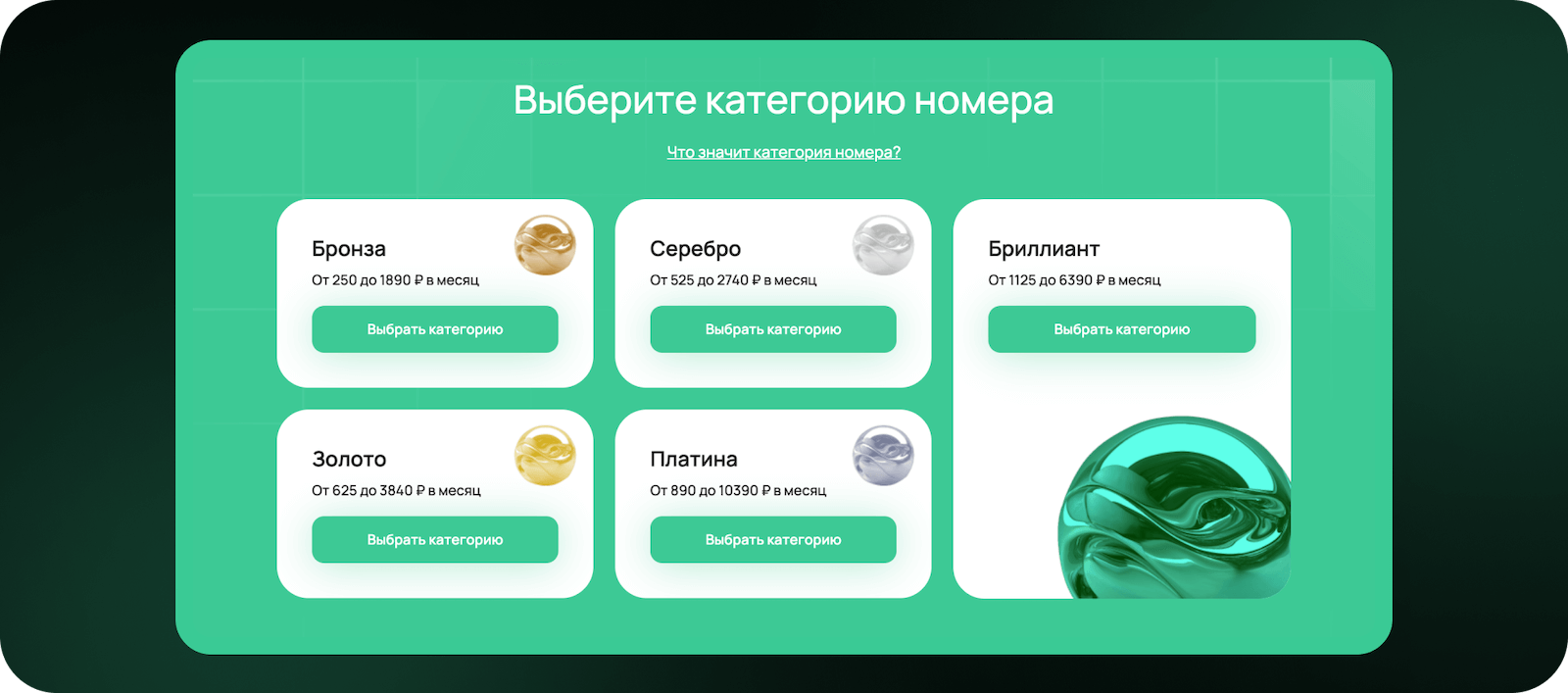 Красивый номер